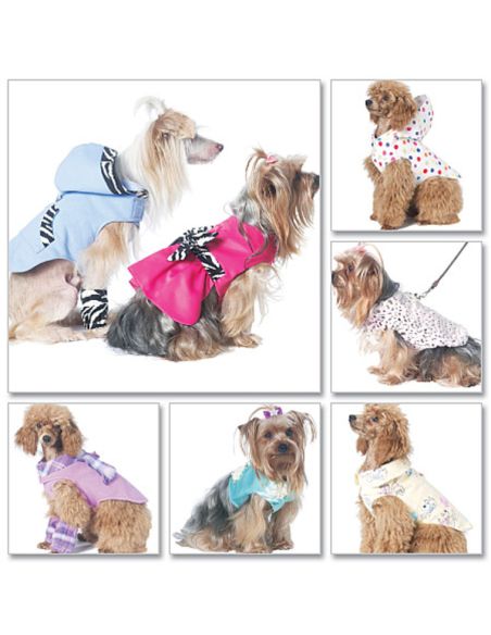 Patron McCall's 6218.OS - Vêtements pour animal domestique