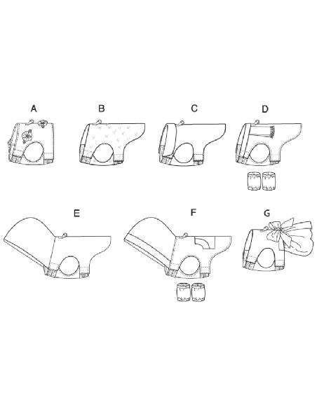 Patron McCall's 6218.OS - Vêtements pour animal domestique