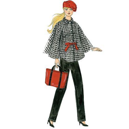 Patron McCall's 6258.OS - Vêtements de mode pour poupée de 46cm 2