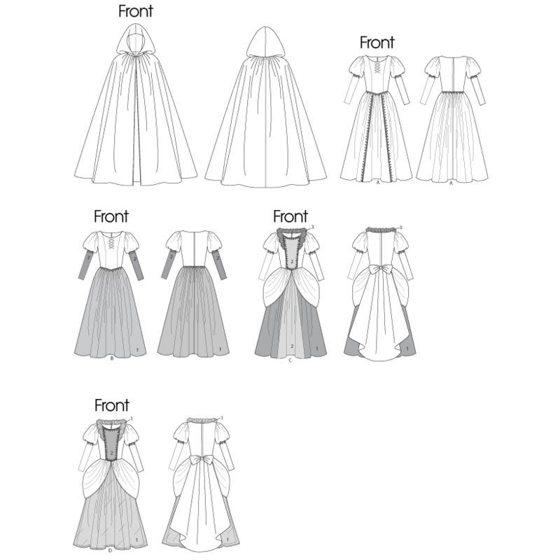 Patron McCall's 6420.MIS - Déguisement