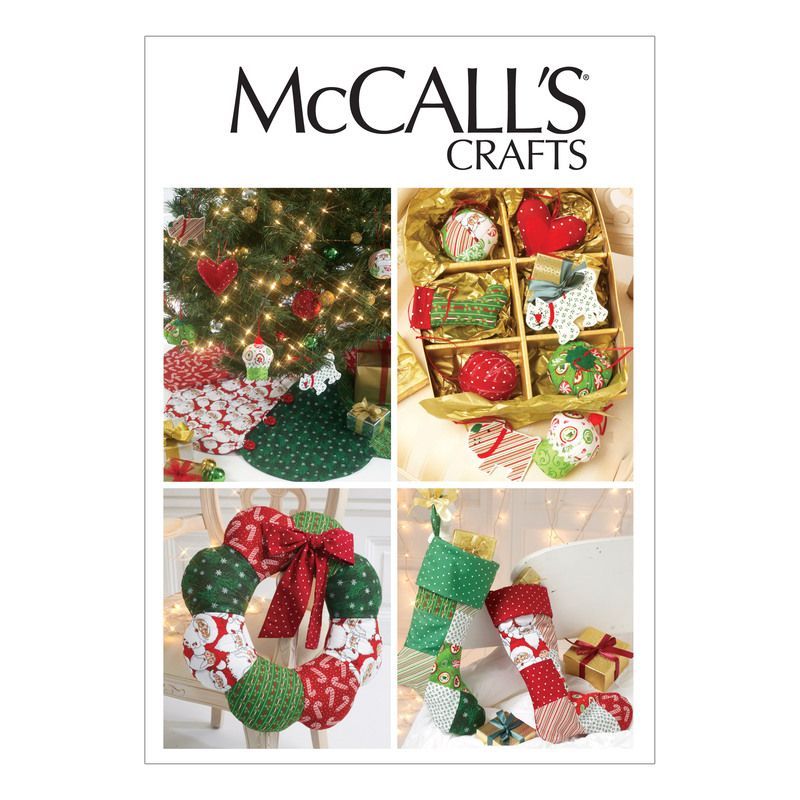 Patron McCall's 6453.OS - Décoration de Noël