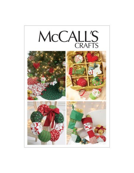Patron McCall's 6453.OS - Décoration de Noël