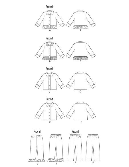 Patron McCall's 6458.CB - Haut et pantalon