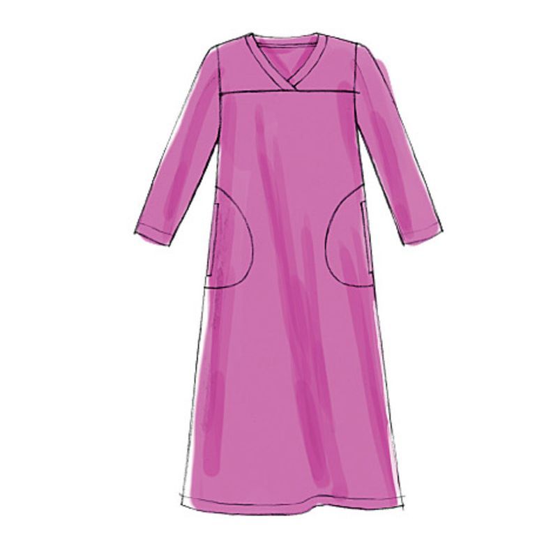 Patron McCall's 6474.B5 - Haut, tunique, chemise de nuit et pantalon