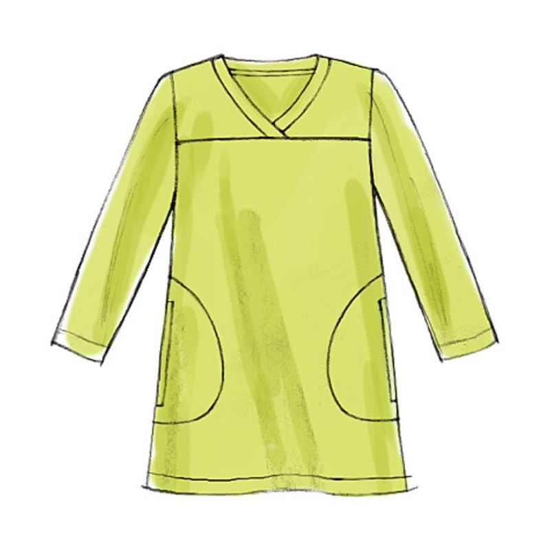 Patron McCall's 6474.B5 - Haut, tunique, chemise de nuit et pantalon