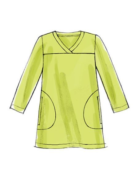 Patron McCall's 6474.B5 - Haut, tunique, chemise de nuit et pantalon