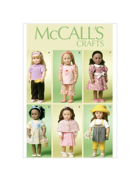 Patron McCall's 6526.OSZ - Vêtements pour poupée de 46cm