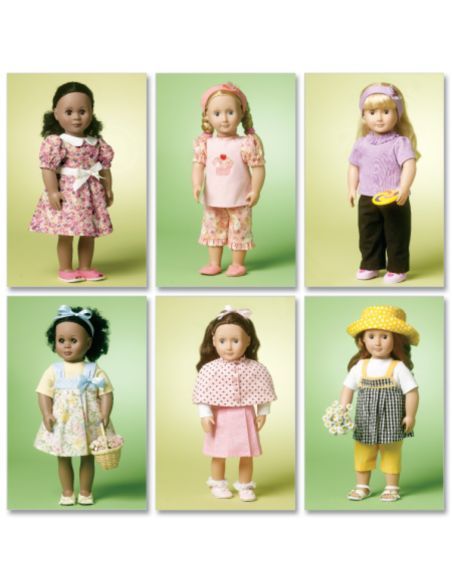 Patron McCall's 6526.OSZ - Vêtements pour poupée de 46cm