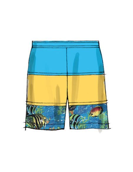 Patron McCall's 6548.CCE - Chemise, haut et short