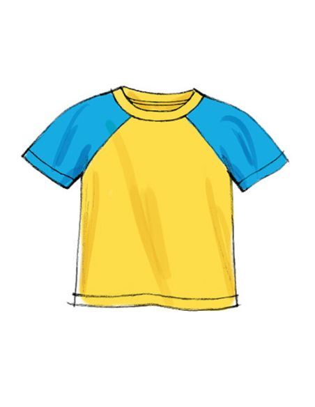 Patron McCall's 6548.CCE - Chemise, haut et short