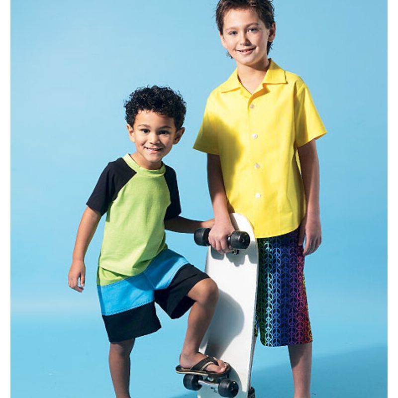 Patron McCall's 6548.CCE - Chemise, haut et short