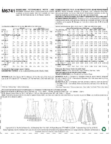 Patron McCall's 6741.B5 - Robes
