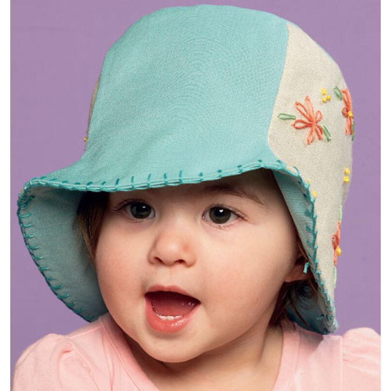 Patron McCall's 6762.OSZ - Chapeaux pour bébé