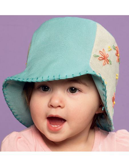 Patron McCall's 6762.OSZ - Chapeaux pour bébé