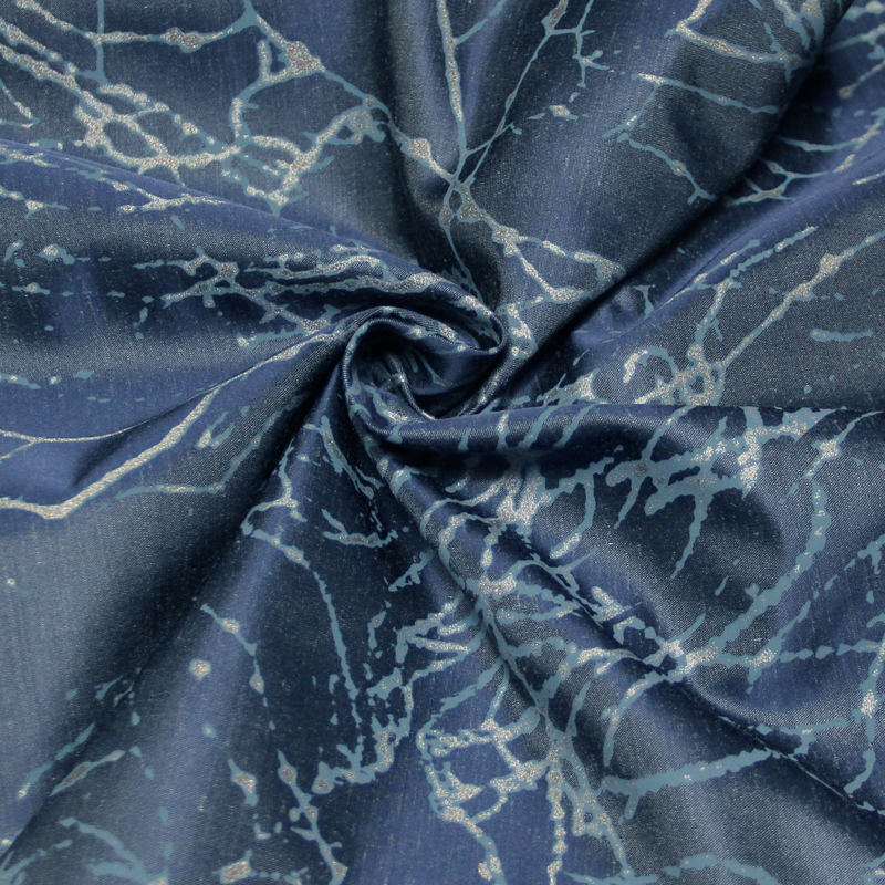 Doupion acétate & viscose - Sillon givré