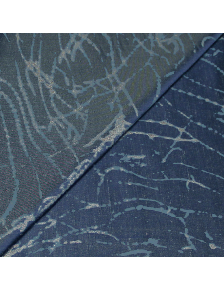 Doupion acétate & viscose - Sillon givré