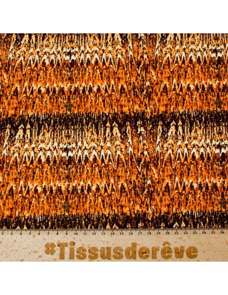 Gabardine de coton - Onde saharienne