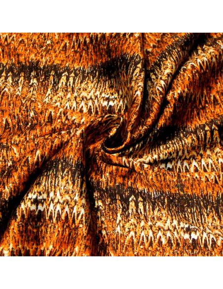 Gabardine de coton - Onde saharienne