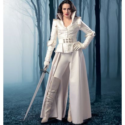 Patron McCall's 6819.A5 - Manteau, haut, corset et ceinture 2