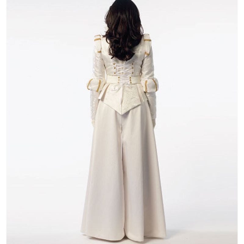 Patron McCall's 6819.A5 - Manteau, haut, corset et ceinture