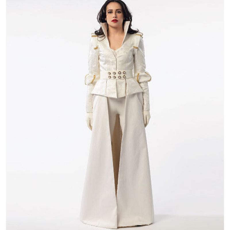 Patron McCall's 6819.A5 - Manteau, haut, corset et ceinture