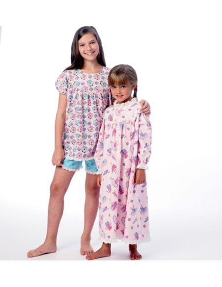 Patron McCall's 6831.CCE - Haut, chemise de nuit, short et pantalon