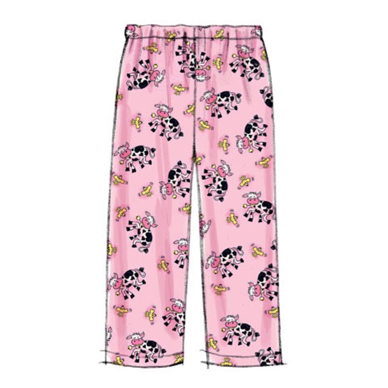 Patron McCall's 6831.CCE - Haut, chemise de nuit, short et pantalon