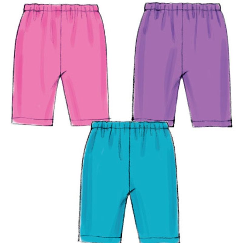 Patron McCall's 6912.YA5 - Haut, robe, culotte bouffante et pantalon