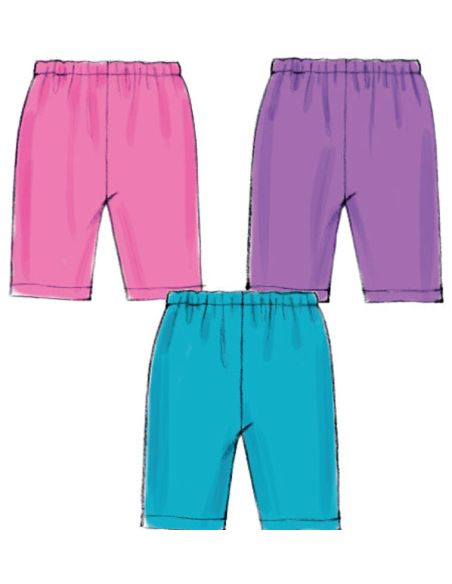 Patron McCall's 6912.YA5 - Haut, robe, culotte bouffante et pantalon