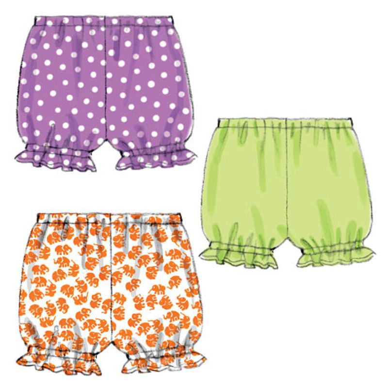 Patron McCall's 6912.YA5 - Haut, robe, culotte bouffante et pantalon