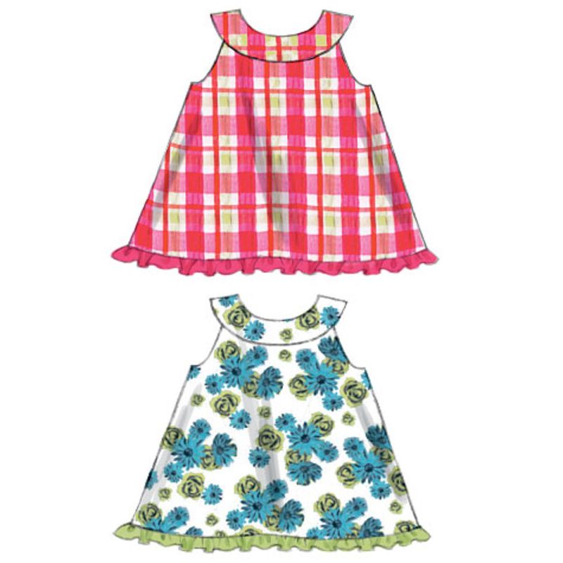 Patron McCall's 6912.YA5 - Haut, robe, culotte bouffante et pantalon