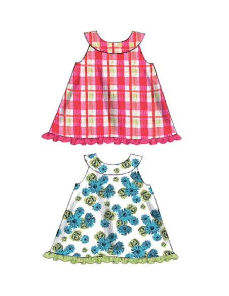 Patron McCall's 6912.YA5 - Haut, robe, culotte bouffante et pantalon