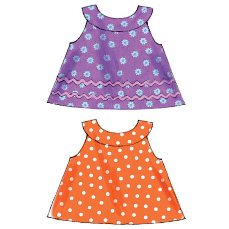 Patron McCall's 6912.YA5 - Haut, robe, culotte bouffante et pantalon