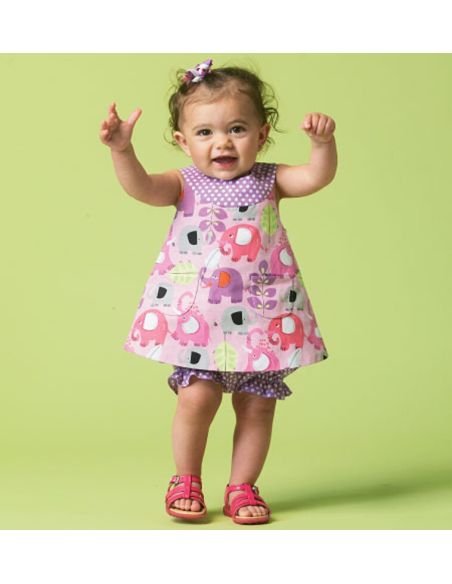 Patron McCall's 6912.YA5 - Haut, robe, culotte bouffante et pantalon