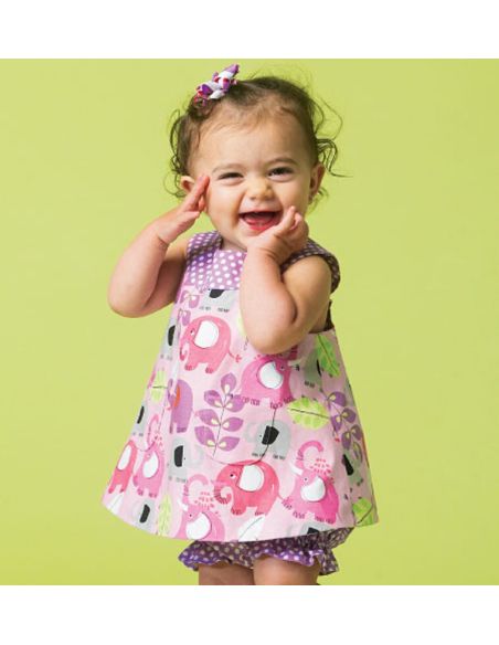 Patron McCall's 6912.YA5 - Haut, robe, culotte bouffante et pantalon