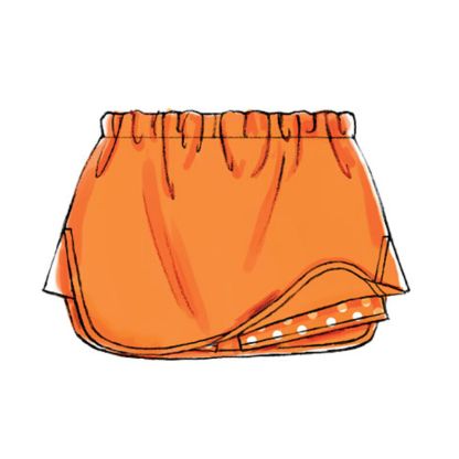 Patron McCall's 6918.CCE - Jupe-short 2