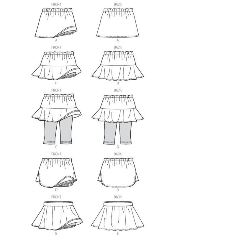 Patron McCall's 6918.CCE - Jupe-short