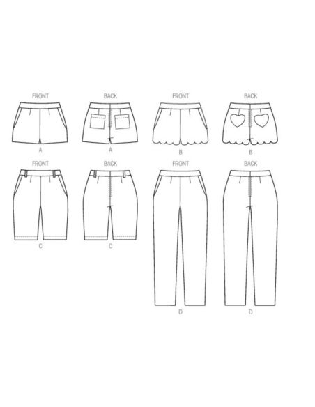 Patron McCall's 6930.A5 - Short et pantalon