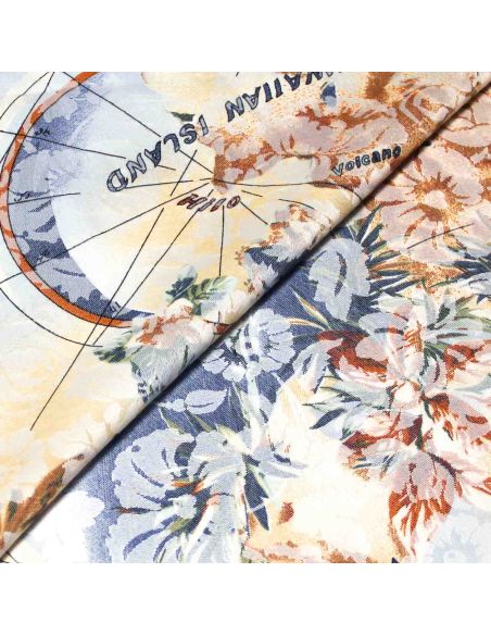 Jacquard de coton - Hawaiian life