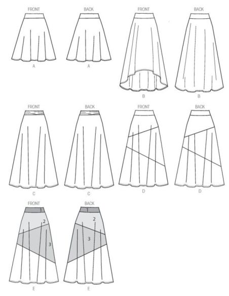 Patron McCall's 6966.Y - Jupe