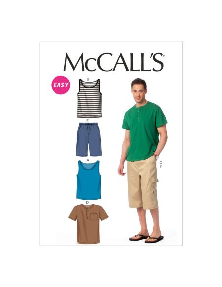 Patron McCall's 6973.XM - Débardeurs, t-shirts et short