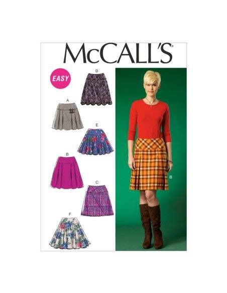 Patron McCall's 7022.A5 - Jupes