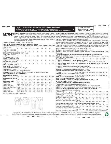 Patron McCall's 7047.A5 - Robes