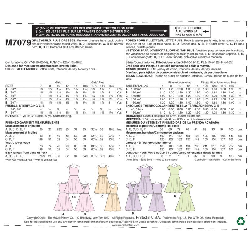 Patron McCall's 7079.GRL - Robes