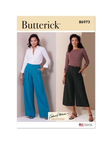 Patron Butterick 6973/K5 - Pantalon