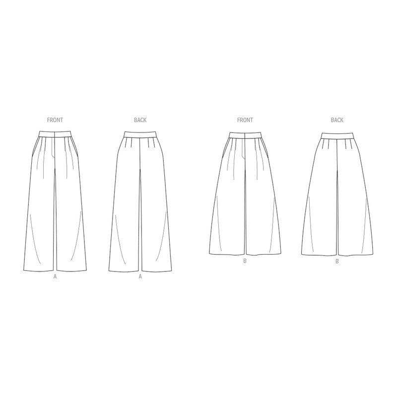 Patron Butterick 6973/K5 - Pantalon