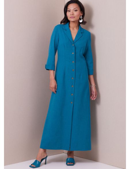 Patron Butterick 6974/B5 - Robe-chemisier