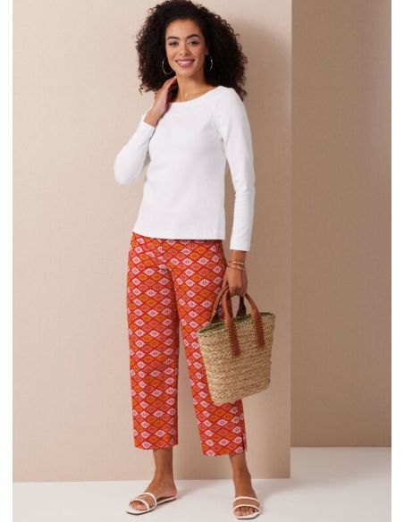 Patron Butterick 6975/B5 - Veste, haut, robe et pantalon