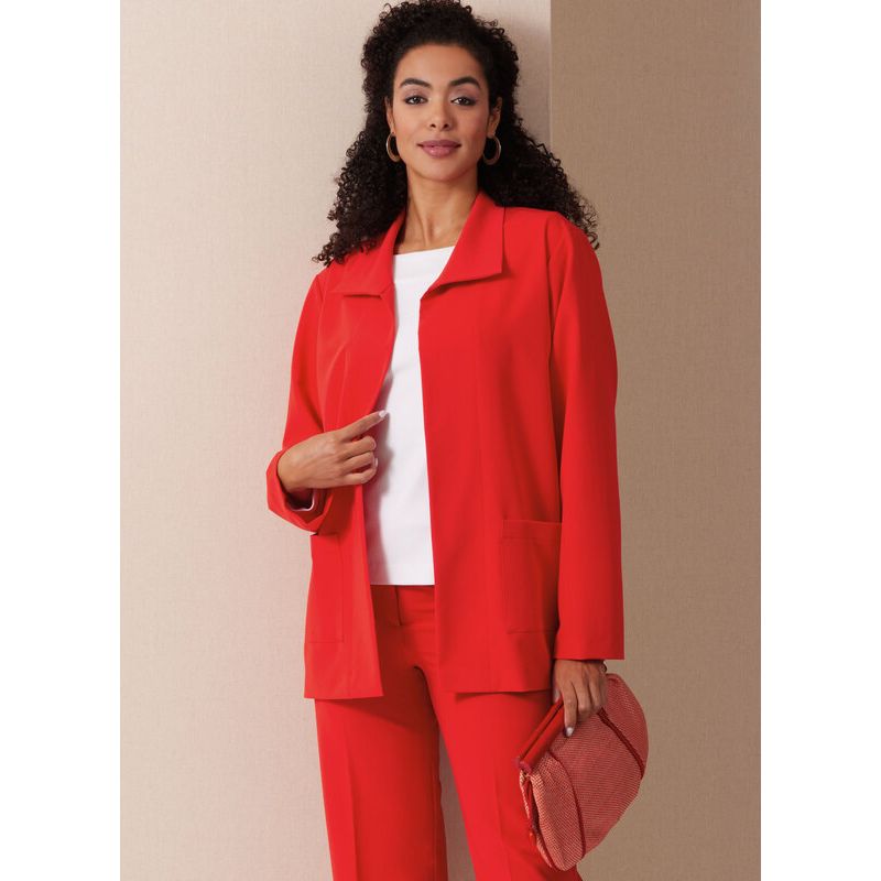 Patron Butterick 6975/B5 - Veste, haut, robe et pantalon
