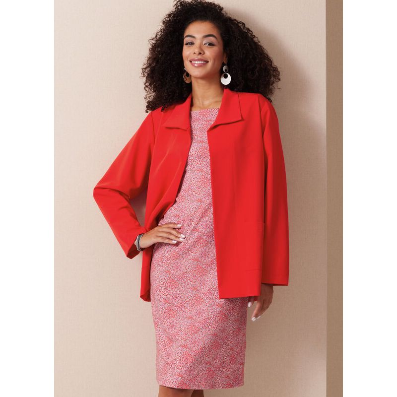 Patron Butterick 6975/B5 - Veste, haut, robe et pantalon